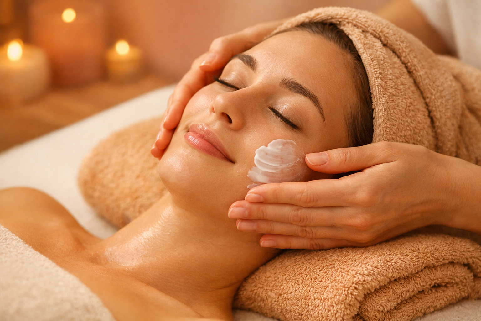 Profesyonel cilt bakimi uygulamasi